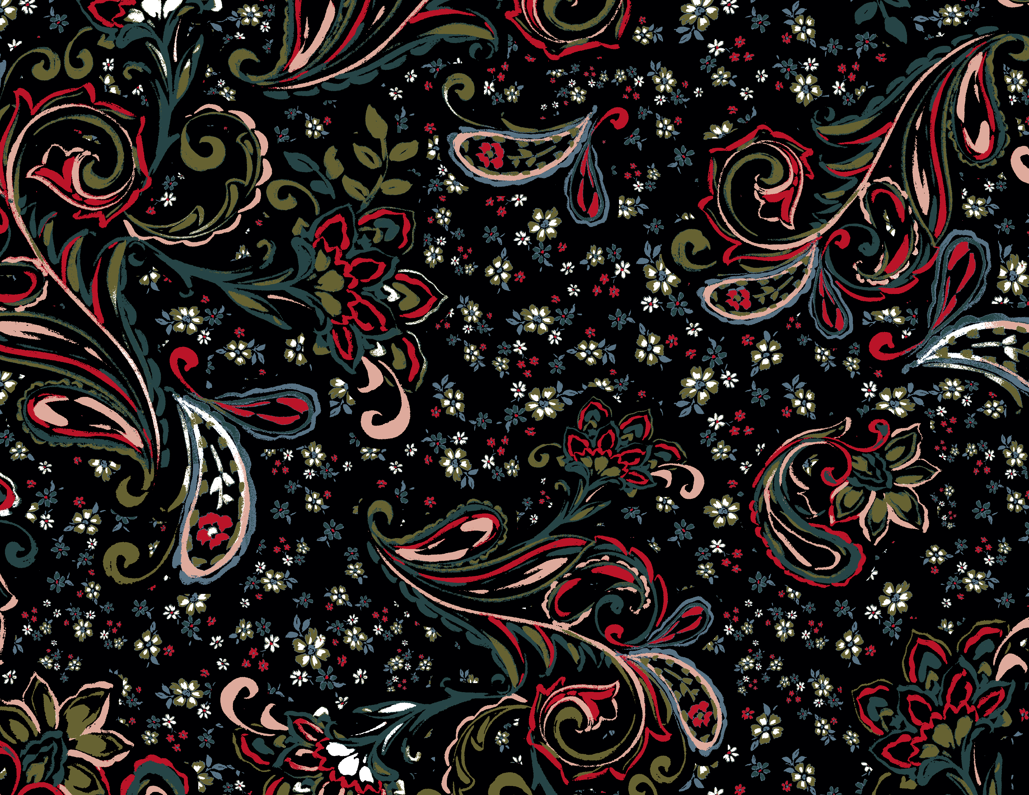 Paisley Print